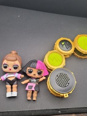 Metal Babe & Sis Cheer LOL Surprise Toy Tot Dolls